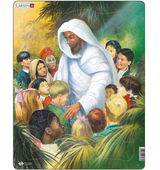 Puzzle Cadre - Jésus avec les Enfants