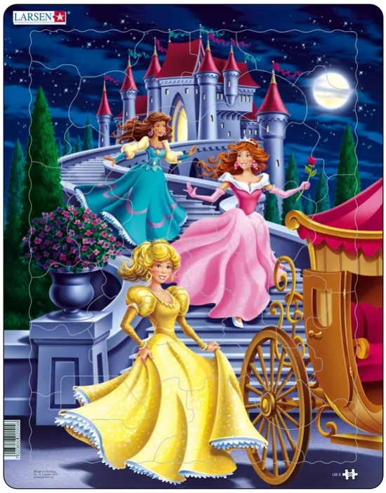 Puzzle Cadre - Princesses