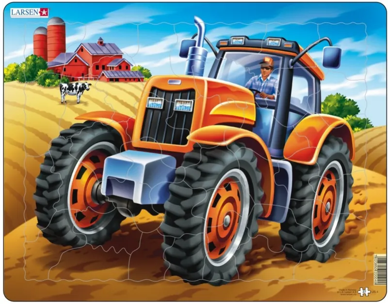 Puzzle Cadre - Tracteur