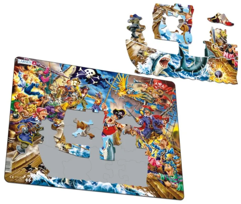 Puzzle Cadre - Pirates