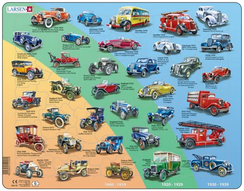 Puzzle Cadre - Oldtimer