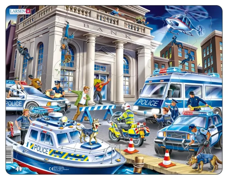 Puzzle Cadre - Police