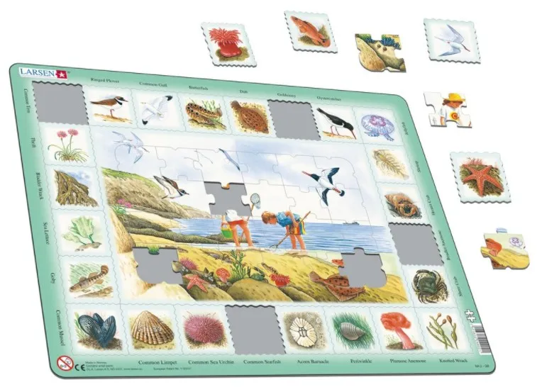 Puzzle Cadre - Seaside (en Russe)