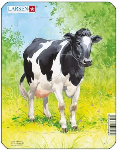 Puzzle Cadre - Vache