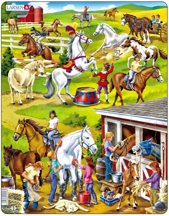 Puzzle Cadre - Au Centre Equestre