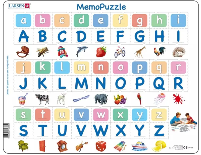 Puzzle Cadre - MemoPuzzle (en Allemand)