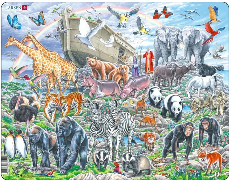 Puzzle Cadre - Arche de Noë