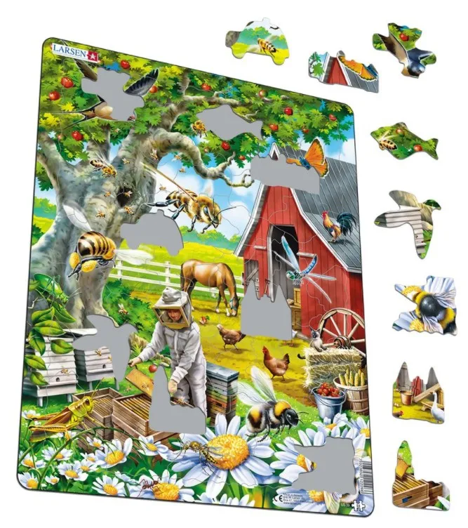 Puzzle Cadre - Apiculture