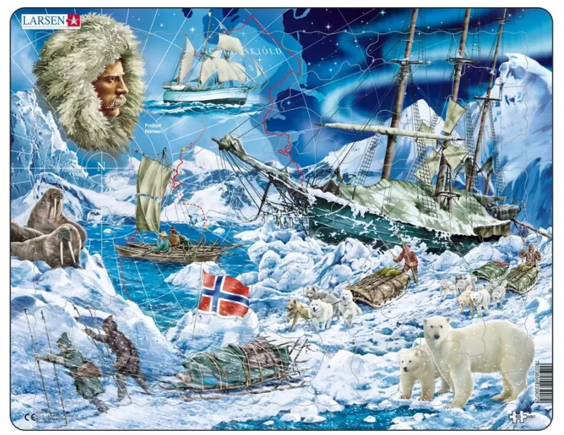 Puzzle Cadre - Vers le Pôle Nord