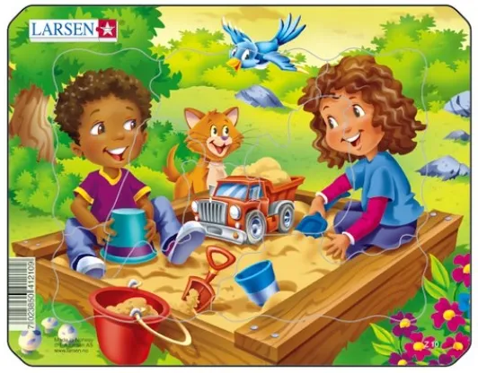 Puzzle Cadre - Jeux d'enfants