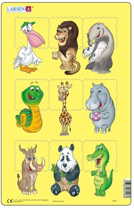 Puzzle Cadre - Bébés Animaux