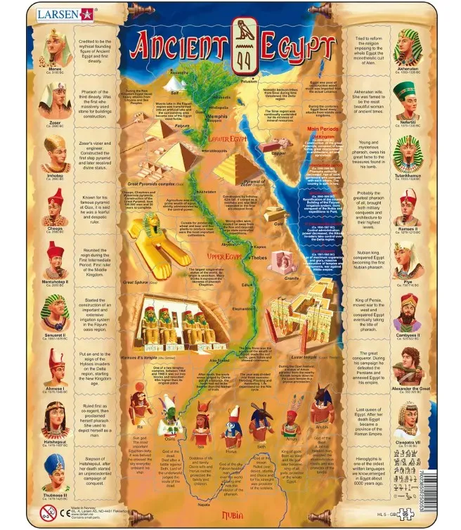 Puzzle Cadre - Ancient Egypt (en anglais)