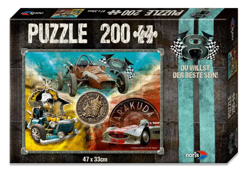V8 Puzzle Du willst der Beste sein - Les Bolides