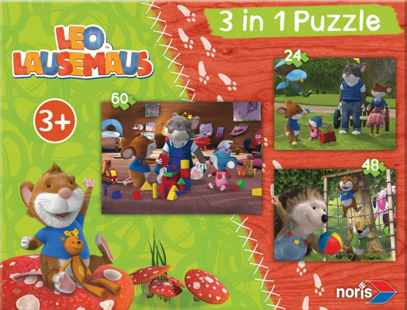 3 Puzzles - Léo la Souris