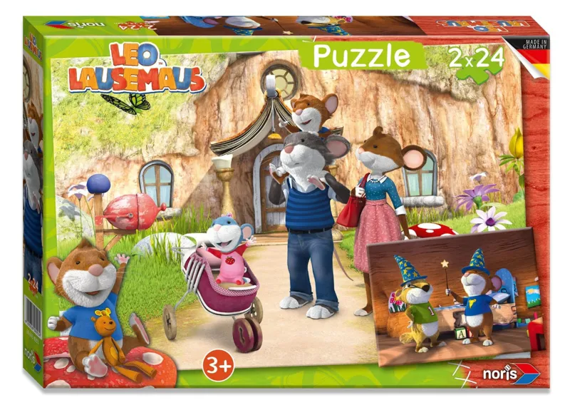 2 Puzzles - Léo la Souris