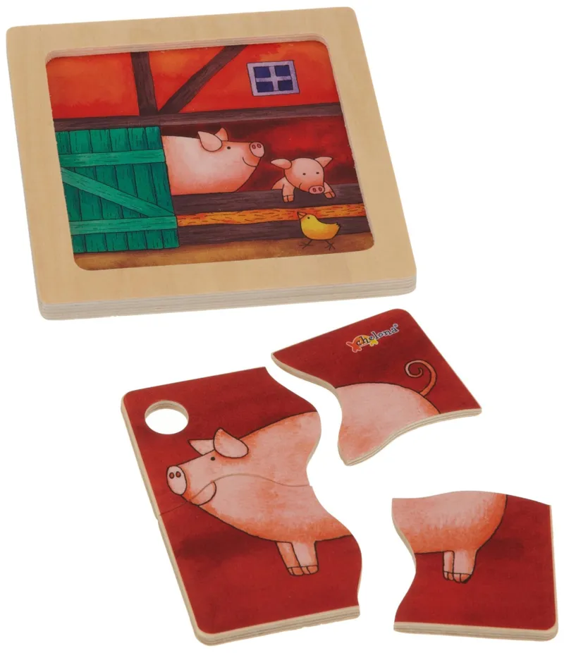 Mini discovery Puzzle - Cochon