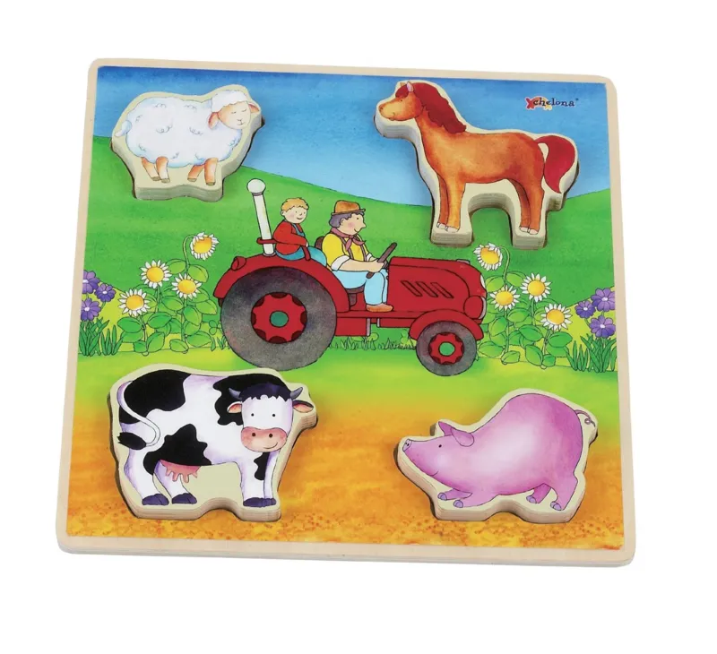 Puzzle Relief - La Ferme