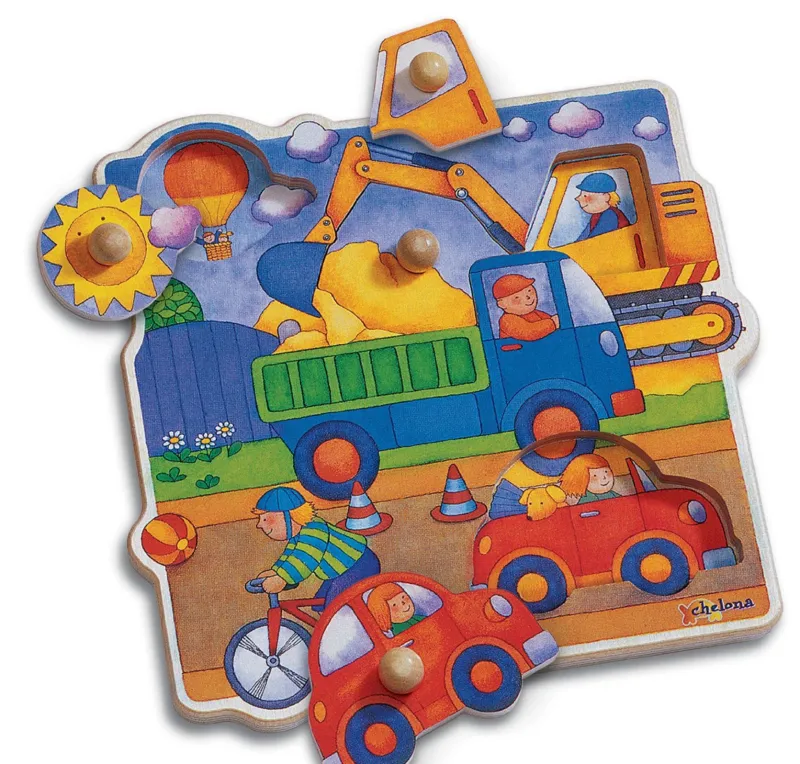 Puzzle Bouton - La Ville