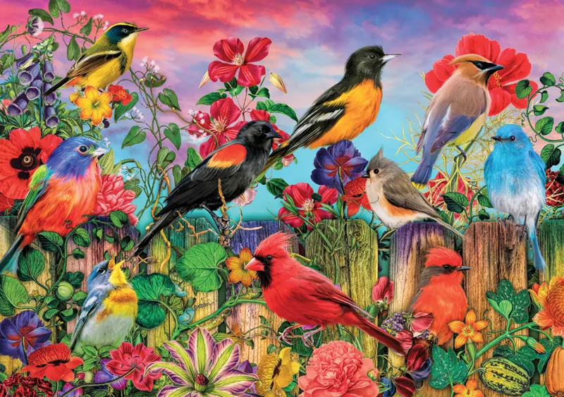 Birds and Blooms