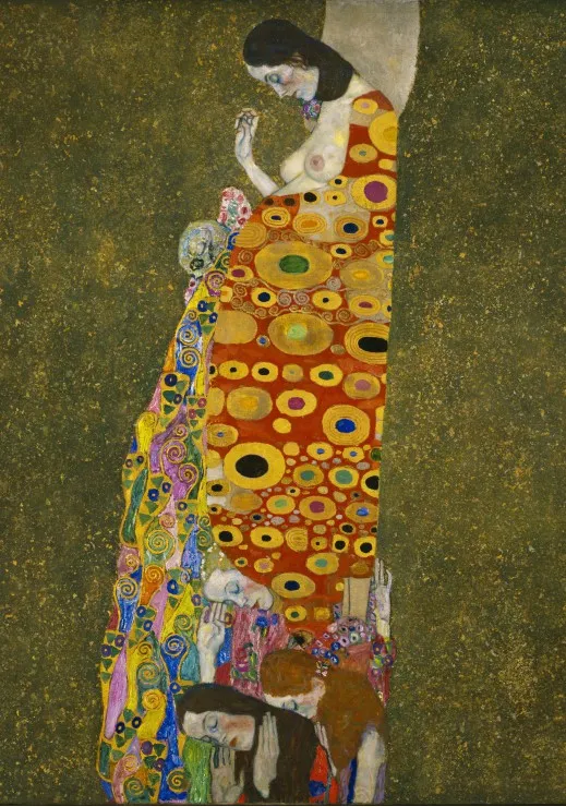 Gustav Klimt : L'Espoir II, 1907-1908