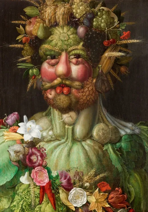 Giuseppe Arcimboldo : Rudolf II of Habsburg as Vertumnus