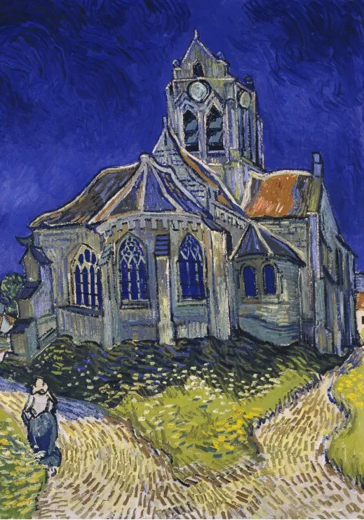 Vincent Van Gogh - L'église d'Auvers-sur-Oise, 1890