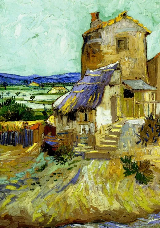 Vincent Van Gogh - Le Vieux Moulin, 1888