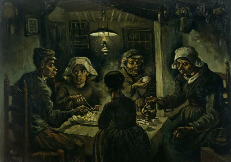 Vincent Van Gogh - Les Mangeurs de Pommes de Terre, 1885