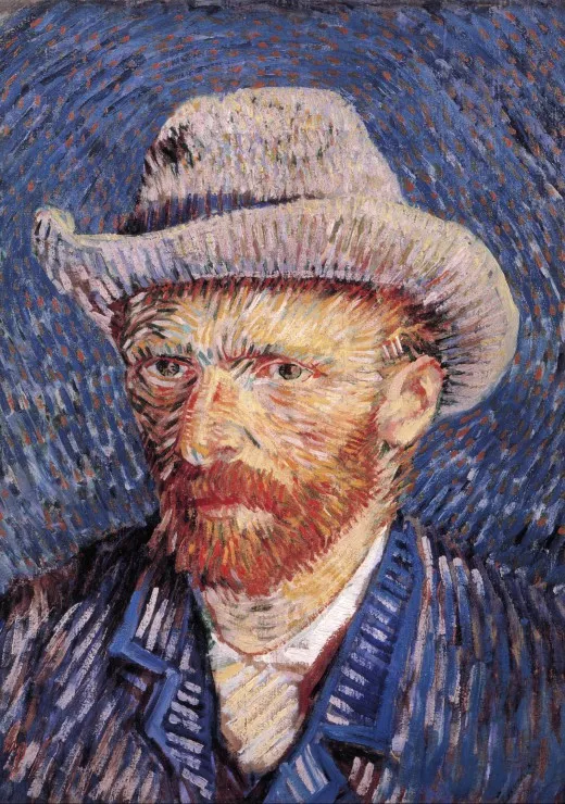 Vincent Van Gogh - Autoportrait, 1887-1888