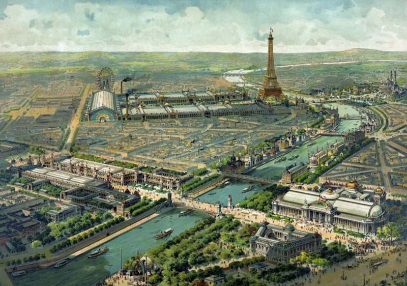 Vue Panoramique de l'Exposition Universelle de 1900
