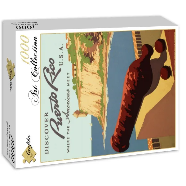 Affiche de Promotion pour le Tourisme à Porto Rico, 1936-1940