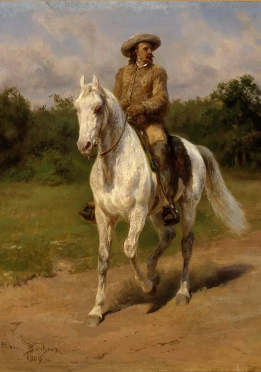 Rosa Bonheur : Colonel William F. Cody (Buffalo Bill), 1889
