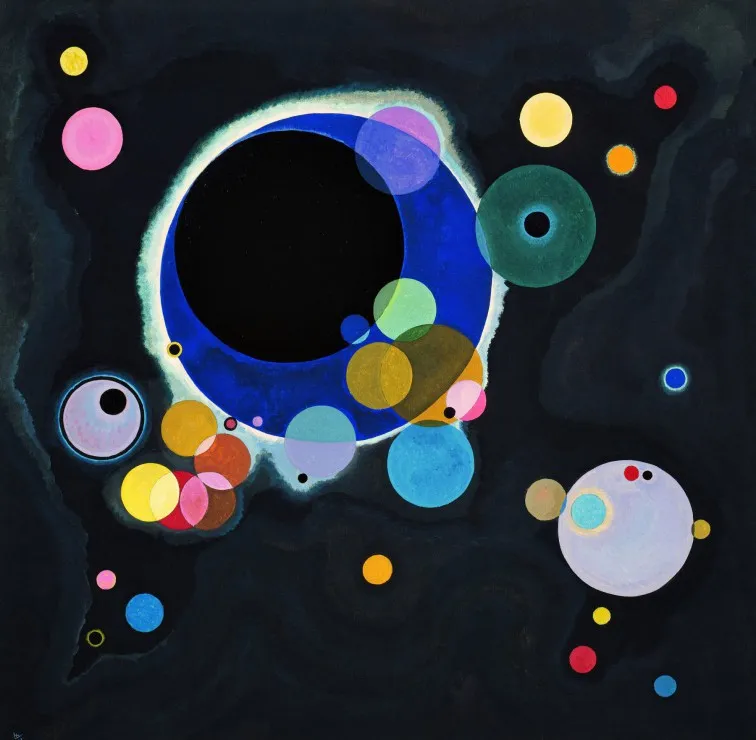 Vassily Kandinsky - Several Circles, 1926
