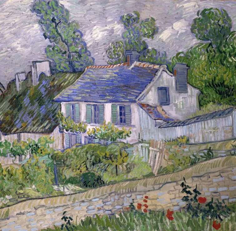 Vincent Van Gogh - Maison à Auvers, 1890