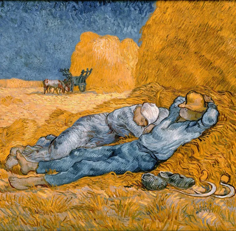 Vincent Van Gogh - La Sieste (d'après Millet), 1890