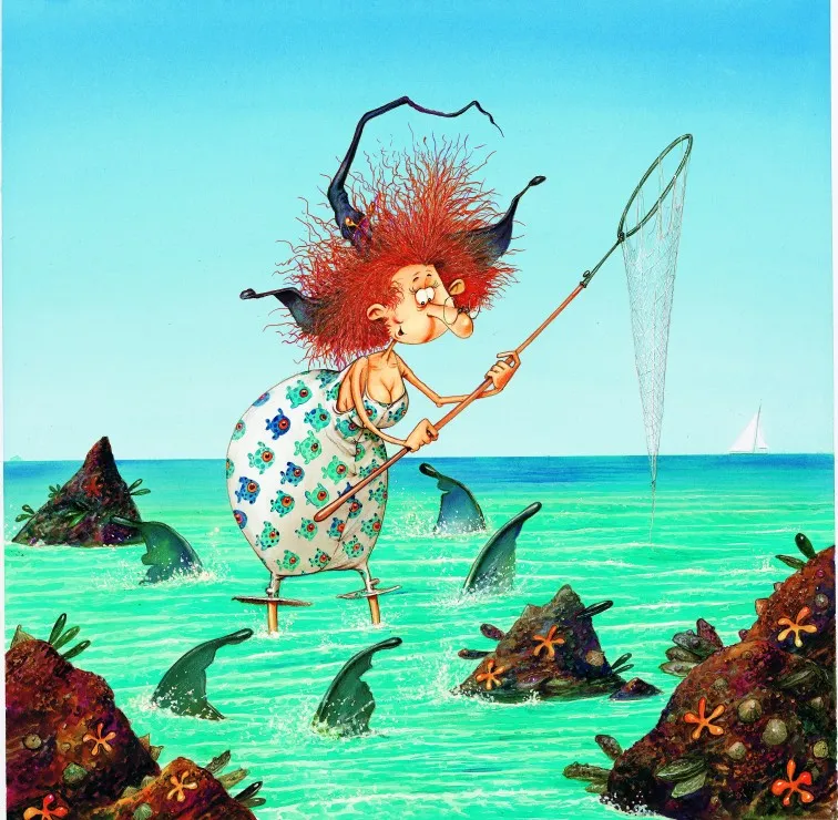 François Ruyer - Sorcière à la Pêche