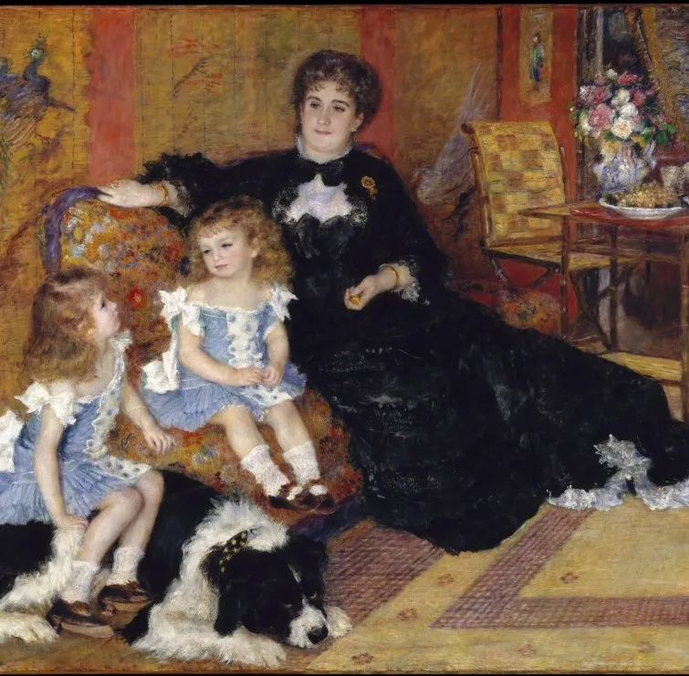Auguste Renoir - Madame Charpentier et ses Enfants, 1878