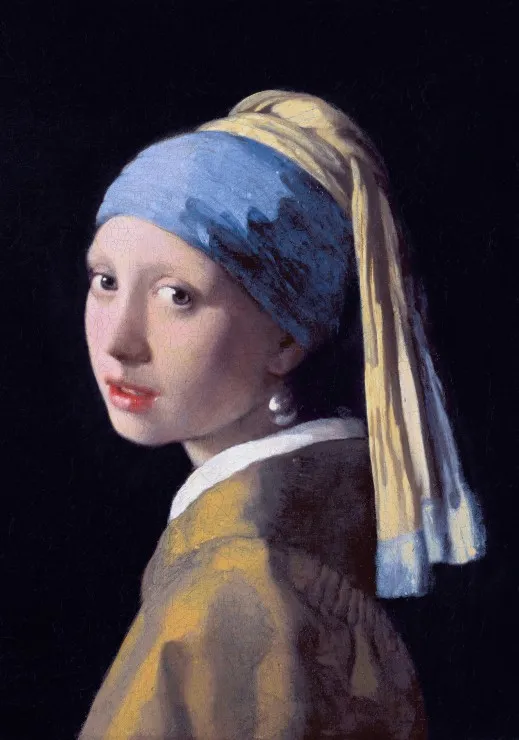 Vermeer Johannes : La Jeune Fille à la Perle, 1665