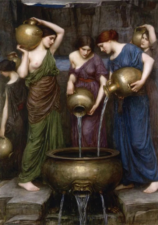 Waterhouse John William : Les Danaïdes, 1903