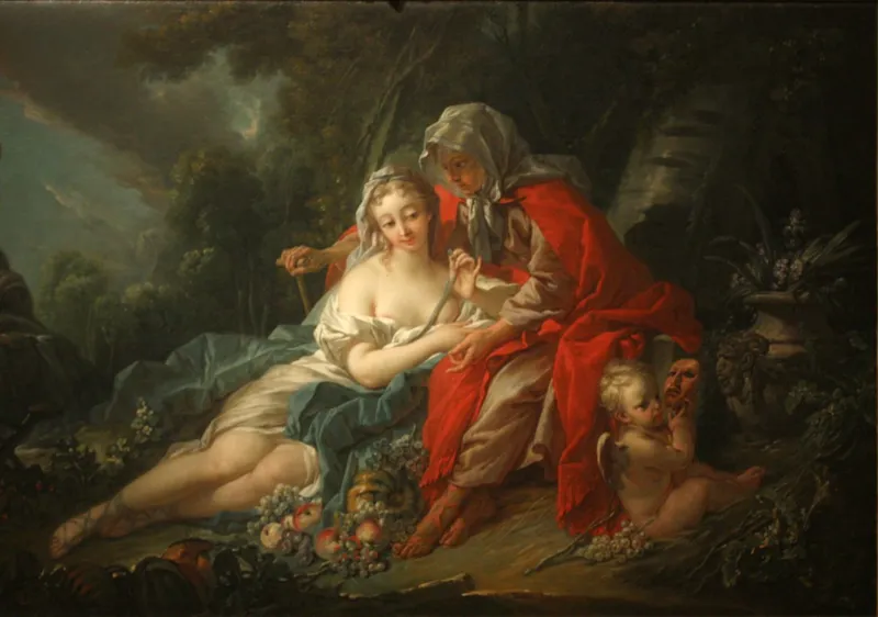 François Boucher : Vertumnus and Pomona (1749)