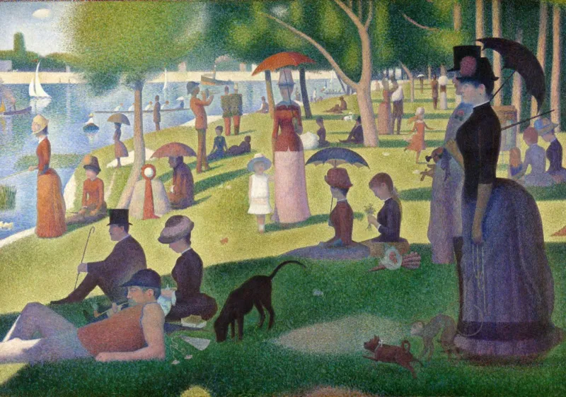 Georges Seurat : Un Dimanche Après-Midi à l'île de la Grande Jatte, 1884-1886