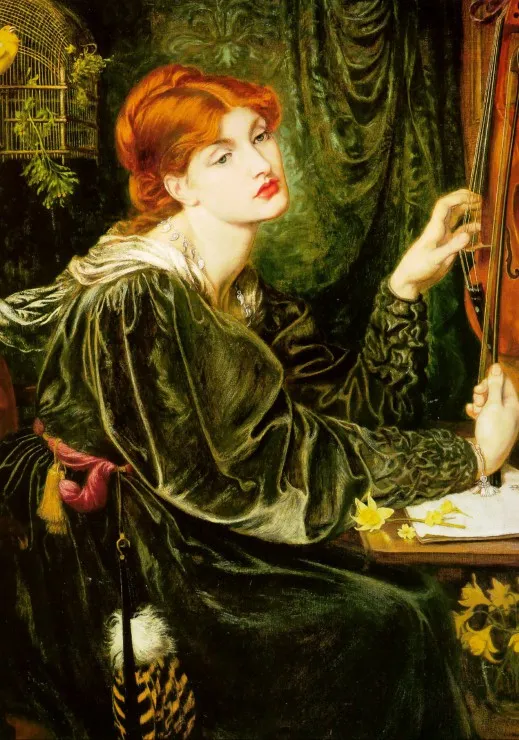 Dante Gabriel Rossetti : Veronica Veronese, 1872