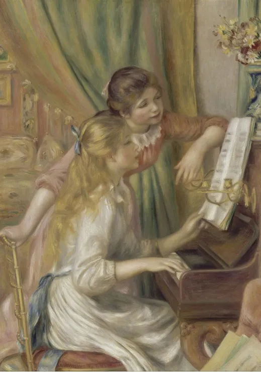 Auguste Renoir : Jeunes filles au piano, 1892