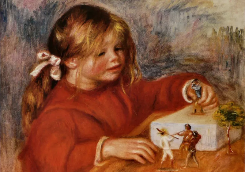 Auguste Renoir : Claude Renoir jouant, 1905