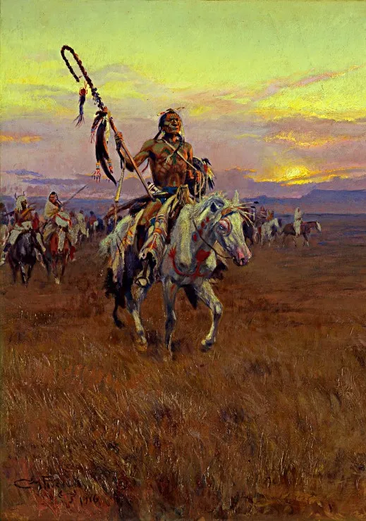 Charles Marion Russell : Medicine Man, 1916