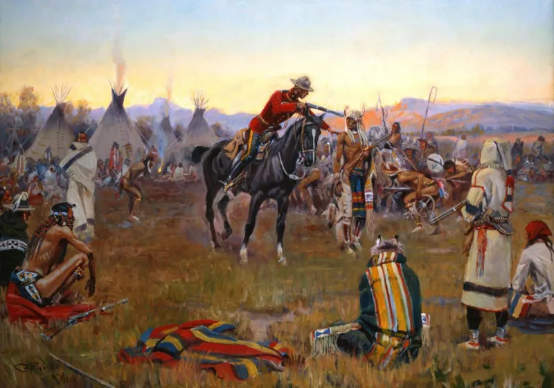 Charles Marion Russell : Single-Handed, 1912