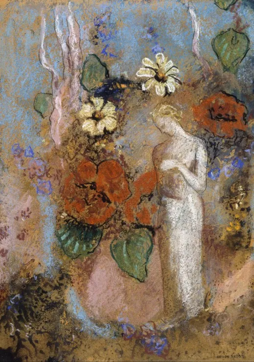 Odilon Redon : Pandora, 1910-1912