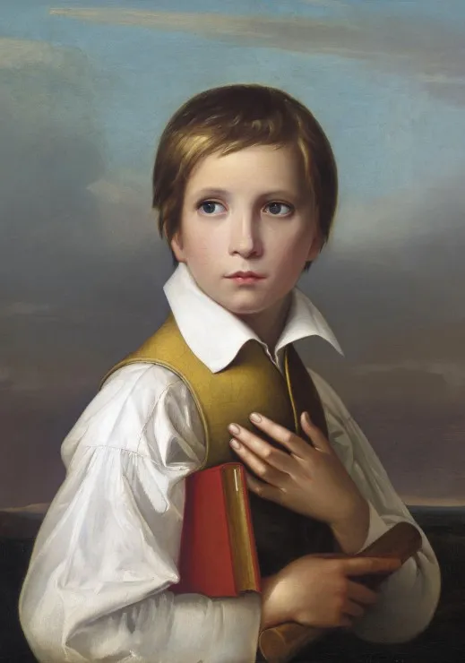 Wilhelm von Schadow : Portrait de Felix Schadow, 1830