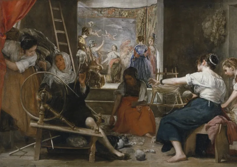 Diego Vélasquez : Les Fileuses, 1657