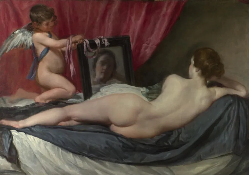 Diego Vélasquez : Vénus à son Miroir, 1650